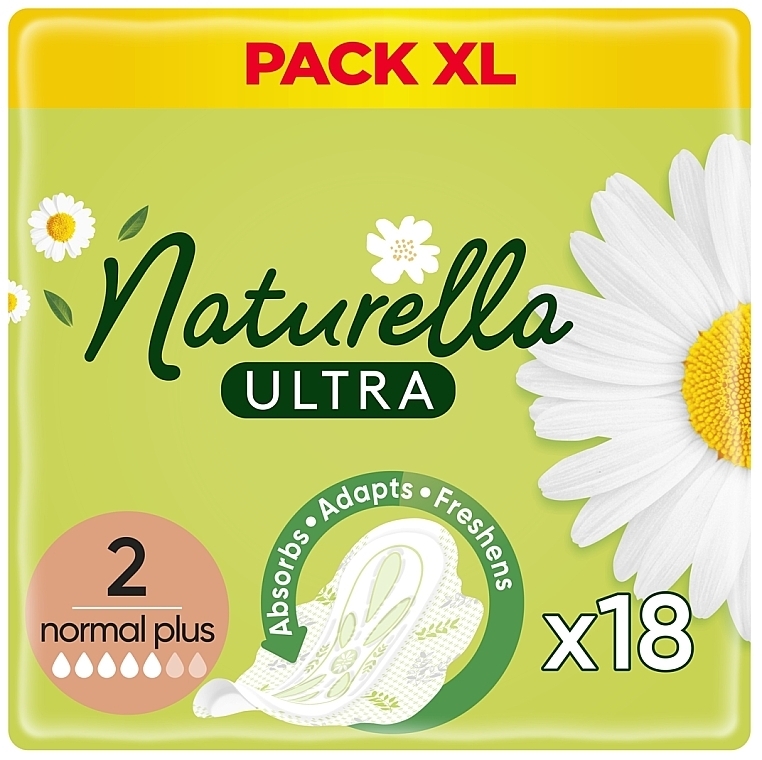 Podpaski, 18 szt. - Naturella Ultra Normal Plus — Zdjęcie N2