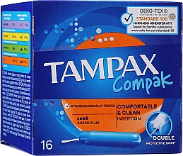 Kup Tampony z aplikatorem, 16 szt. - Tampax Compak Super Plus