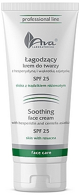 Krem do twarzy - Ava Laboratorium Sooting Face Cream SPF 25 — Zdjęcie N1