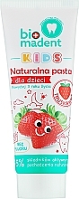 Kup Naturalna pasta do zębów dla dzieci od 3 roku życia Truskawka - Bio Madent Kids