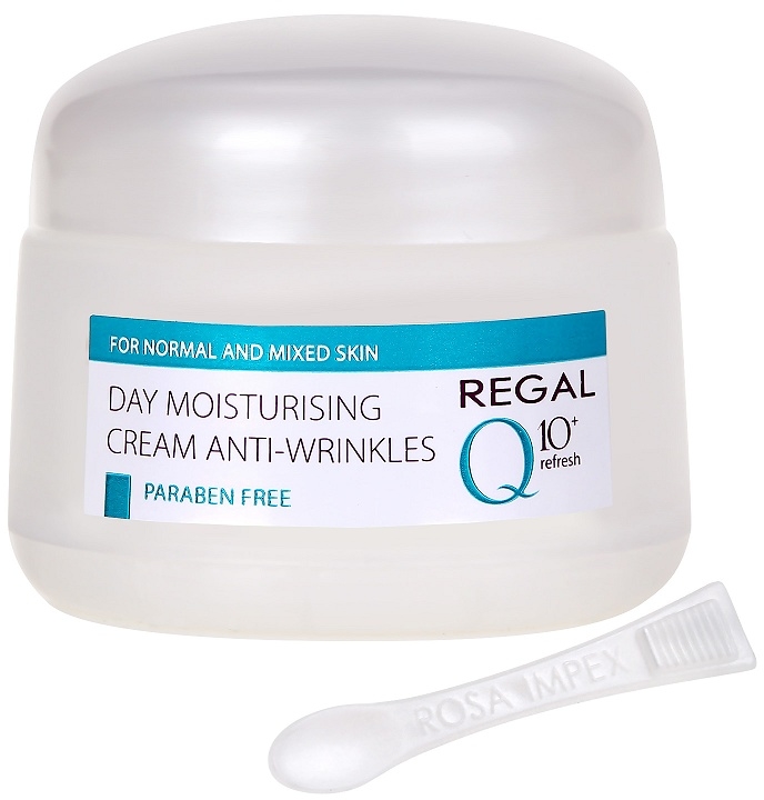 Krem nawilżający przeciw zmarszczkom do skóry normalnej i mieszanej na dzień - Regal Q10+Refresh Day Moistursing Cream Anti-Wrinkles — Zdjęcie N2