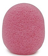 Kup PRZECENA! Gąbka konjac do mycia twarzy, owalna Róża - Bebevisa Konjac Sponge *