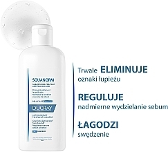 Szampon redukujący łupież tłusty - Ducray Squanorm Kertiol Shampoo — Zdjęcie N4