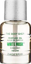 The Body Shop White Musk Vegan Perfume Oil - Perfumowany olejek do ciała — Zdjęcie N1