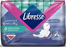 Podpaski higieniczne Super, 9 szt. - Libresse Maxi Long Soft — Zdjęcie N2