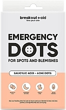 Kup Plastry na trądzik z kwasem salicylowym - Breakout + Aid Emergency Dots For Spots And Blemishes With Salicylic Acid