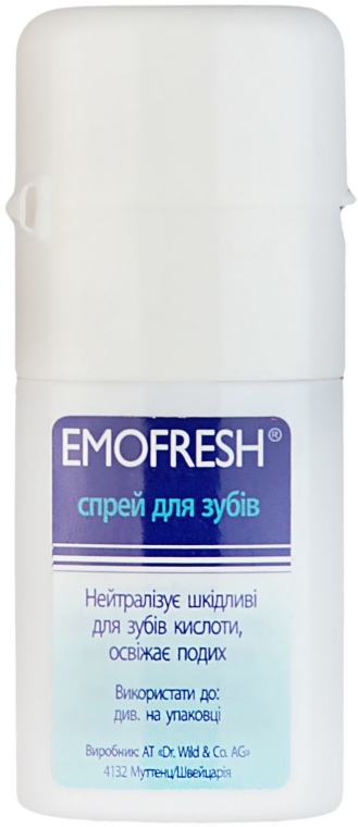 Spray do zębów - Dr. Wild Emofresh  — Zdjęcie N1