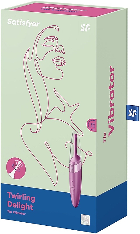 Wibrator dla kobiet, różowy - Satisfyer Twirling Delight — Zdjęcie N4