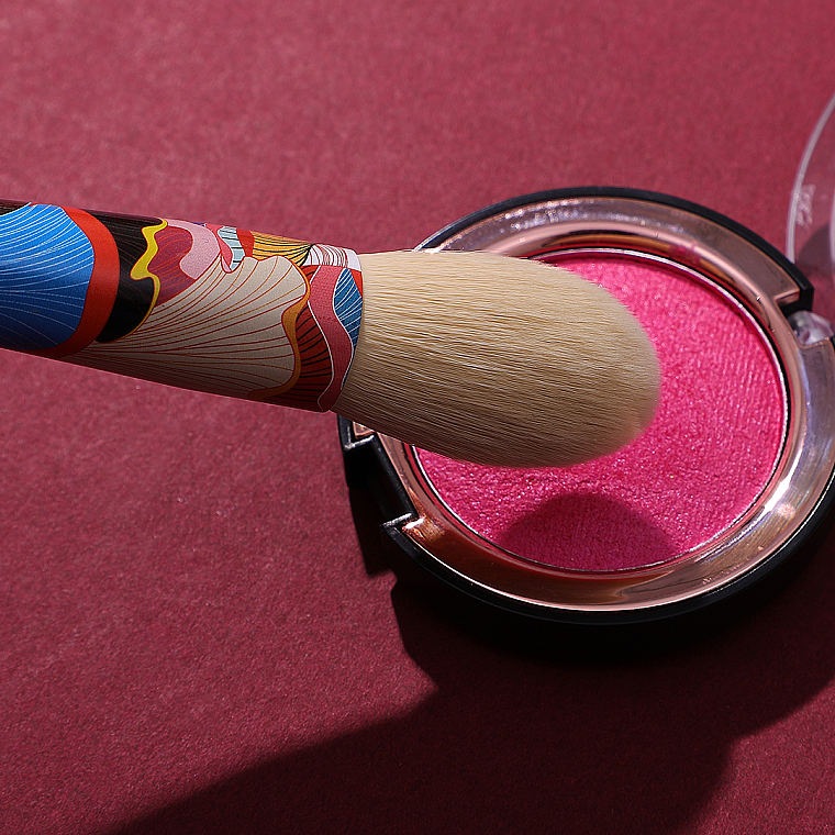 Zestaw pędzli do makijażu, 7 szt - Eigshow Beauty Essential Series Yellow Fresher Brush Kit — Zdjęcie N6