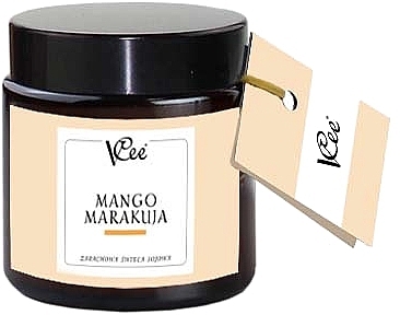 Zapachowa świeca sojowa Mango i marakuja - VCee Scented Soy Candle — Zdjęcie N1