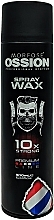 Mocno utrwalający lakier do włosów - Morfose Ossion Spray Wax 10x Strong Premium Barber Line  — Zdjęcie N1