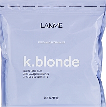 Kup Rozjaśniająca glinka - Lakme K.Blonde Bleaching Clay