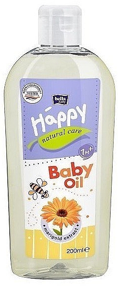 Naturalny olejek do pielęgnacji skóry dziecka - Bella Baby Happy Natural Care Baby Oil — Zdjęcie N1