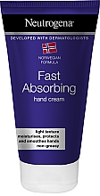 Szybko wchłaniający się krem do rąk - Neutrogena Norwegian Formula Fast Absorbing Light Texture Hand Cream — Zdjęcie N1
