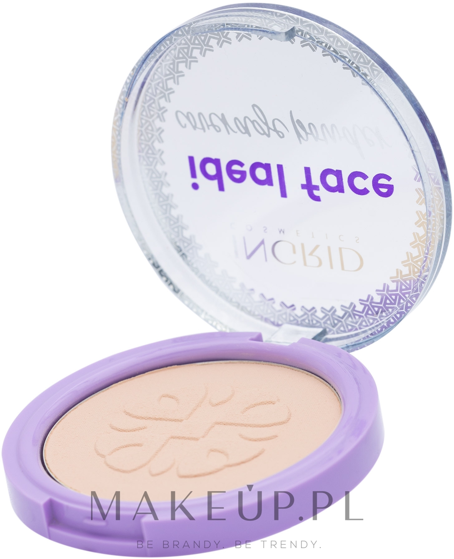Puder w kompakcie - Ingrid Cosmetics Ideal Face Coverage Powder — Zdjęcie 02