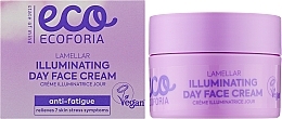 Krem do twarzy na dzień - Ecoforia Lavender Clouds Lamellar Illuminating Day Face Cream — Zdjęcie N2