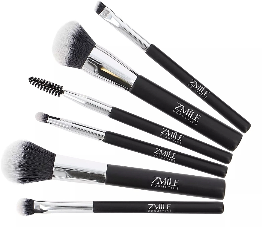 Zestaw pędzli do makijażu, w tubie, 6 szt. - Zmile Cosmetics Your Utensilo Brush Set — Zdjęcie N3