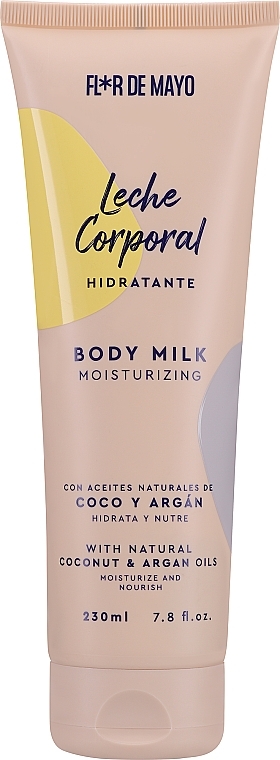 Mleczko do ciała Kokos i Argan - Flor De Mayo Coconut and Argan Moisturizing Body Milk — Zdjęcie N1