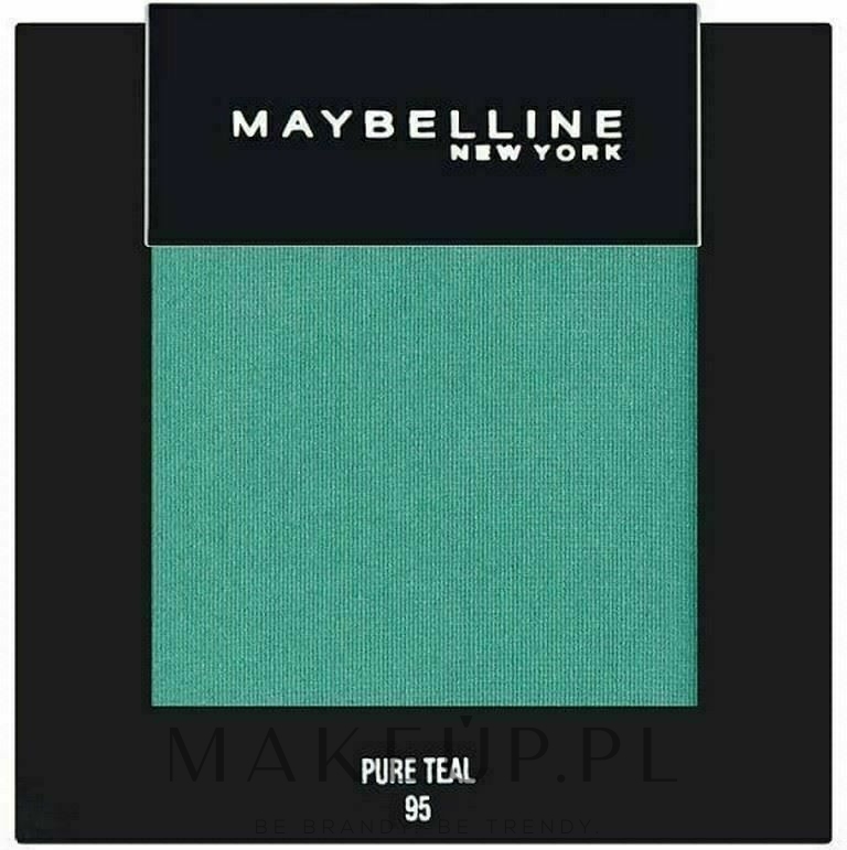 Brokatowe cienie do powiek - Maybelline New York Color Sensational Mono Eyeshadow — Zdjęcie 95 - Pure Teal
