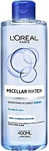 Oczyszczający płyn micelarny do cery normalnej i mieszanej - L'Oreal Paris Micellar Water Normal To Combination Sensitive Skin — Zdjęcie N1