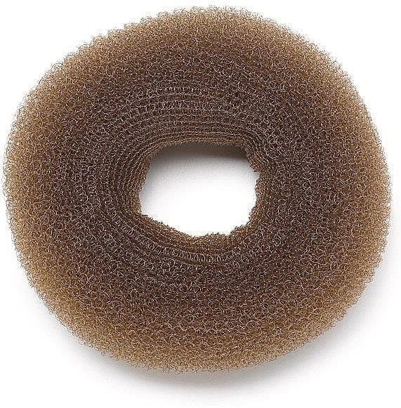 Donut do włosów okrągły 10212, 120 mm, brązowy - Kiepe — Zdjęcie N1