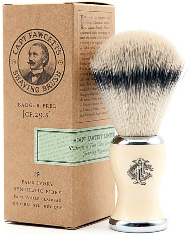 Pędzel do golenia - Captain Fawcett Badger Free Shaving Brush — Zdjęcie N1