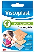 Kup Zestaw plastrów, 3 rozmiary, 15 szt. - Viscoplast Sport Mix