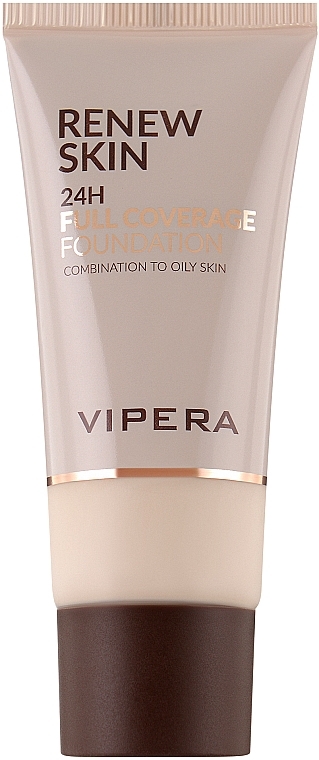 Podkład do twarzy w kremie - Vipera Renew Skin 24H Full Coverage Foundation — Zdjęcie N1