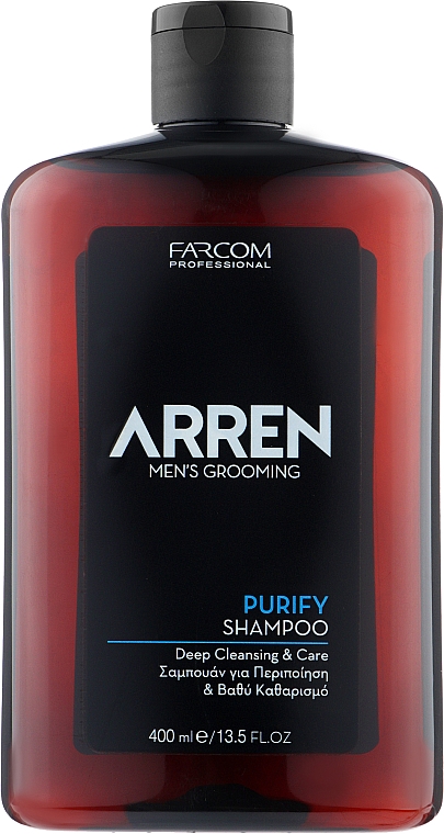 Szampon dla mężczyzn - Arren Men's Grooming Purify Shampoo — Zdjęcie N1