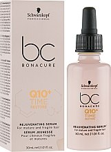 Kup Odżywcze serum do włosów dojrzałych - Schwarzkopf Professional BC Bonacure Time Restore Rejuvenating Serum Q10 Plus