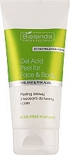 Kup Peeling żelowy z kwasami do twarzy i ciała - Bielenda Professional Acne Free Pro Expert Gel Acid Peel For Face And Body 