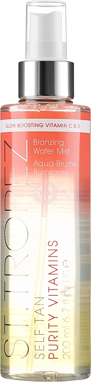 Samoopalający spray do ciała - St. Tropez Self Tan Purity Vitamins Bronzing Water Body Mist — Zdjęcie N1