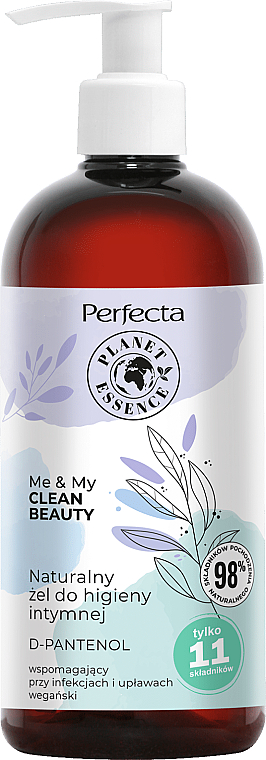 żel do higieny intymnej - Perfecta Me & My Clean Beauty D-Pantenol — Zdjęcie N1
