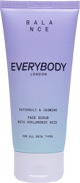 Peeling do twarzy Paczula i jaśmin - EveryBody Balance Face Scrub Patchouli & Jasmin — Zdjęcie N1