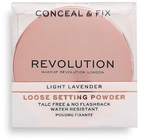 PRZECENA! Sypki puder do twarzy - Makeup Revolution Conceal & Fix Setting Powder * — Zdjęcie N3
