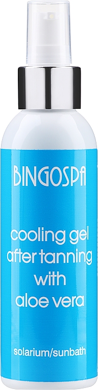 Chłodzący żel po opalaniu z aloesem - BingoSpa Cooling Gel — Zdjęcie N1