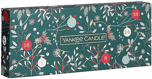 Zestaw - Yankee Candle Countdown To Christmas (10 x 9,8 g + tealight holder)  — Zdjęcie N3