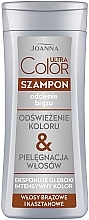 Szampon podkreślający odcień włosów brązowych i kasztanowych - Joanna Ultra Color System — Zdjęcie N7