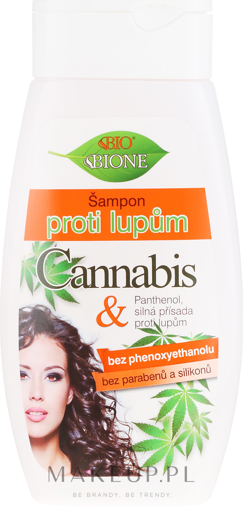 Szampon przeciwłupieżowy z olejem konopnym - Bione Cosmetics Cannabis Anti-Dandruff Shampoo — Zdjęcie 260 ml