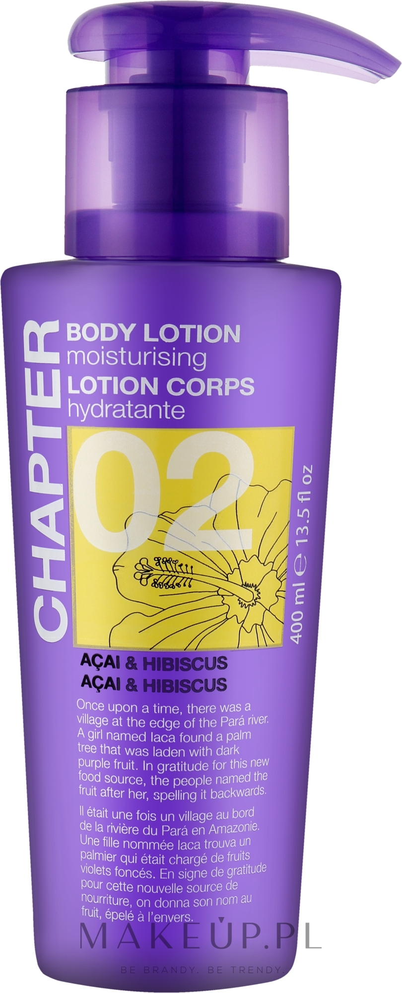 Balsam do ciała Hibiskus i jagody acai - Mades Cosmetics Chapter 02 Acai & Hibiscus Body Lotion — Zdjęcie 400 ml