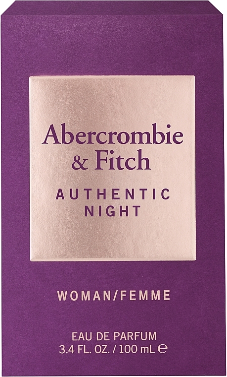 Abercrombie & Fitch Authentic Night - Woda perfumowana — Zdjęcie N3