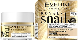 Kup Skoncentrowany krem silnie liftingujący na dzień i na noc 50+ - Eveline Cosmetics Royal Snail 