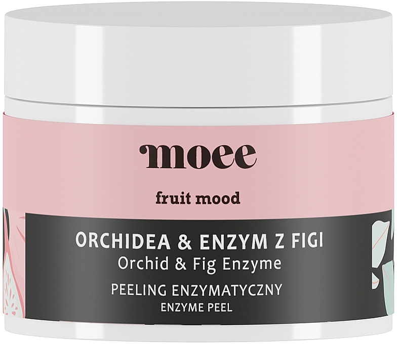 Peeling enzymatyczny do twarzy - Moee Fruit Mood Orchid & Fig Enzyme — Zdjęcie N1
