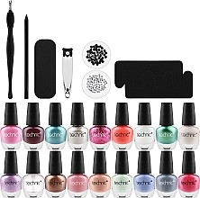PRZECENA! Kalendarz adwentowy, 26 produktów - Technic Cosmetics Nail Care Advent Calendar * — Zdjęcie N2