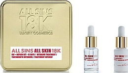 Kup Zestaw do pielęgnacji włosów - All Sins 18k All Skin Efg Oxygen 15 Days Intensive Treatment Set (f/cocnc/15ml + f/cocnc/15ml)