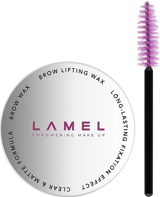 Utrwalający wosk do brwi - LAMEL Make Up Brow Lifting Wax — Zdjęcie N1