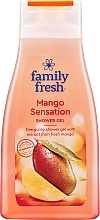 Kup Energetyzujący żel pod prysznic Mango - Family Fresh Mango Sensation Shower Gel