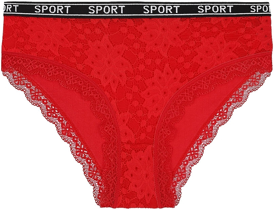 Damskie majtki bikini BDM400-269, czerwone - Moraj — Zdjęcie N1