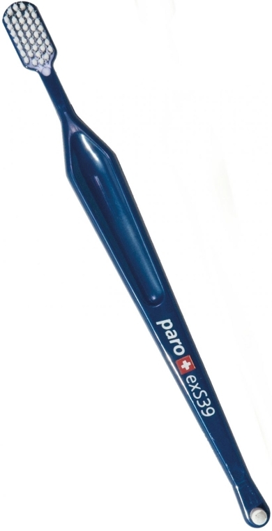 Szczoteczka do zębów S39, niebieska - Paro Swiss Toothbrush — Zdjęcie N1