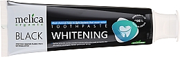 Czarna pasta wybielająca do zębów - Melica Organic Toothpaste Whitening Black — Zdjęcie N3